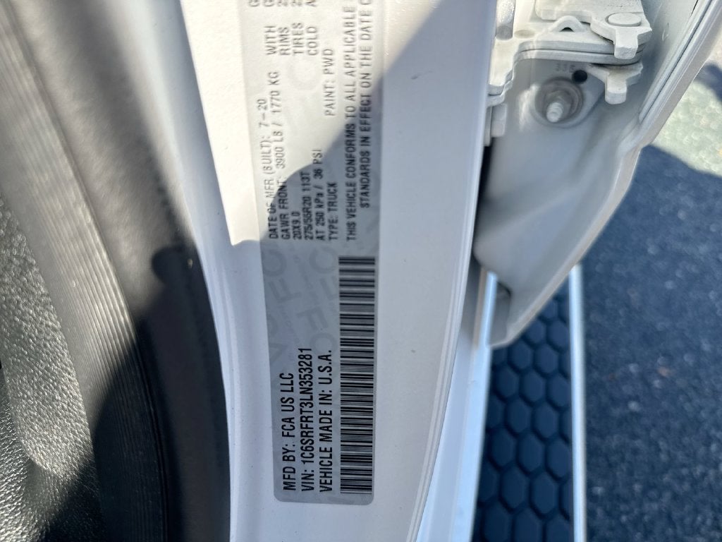 2020 RAM 1500 Laramie