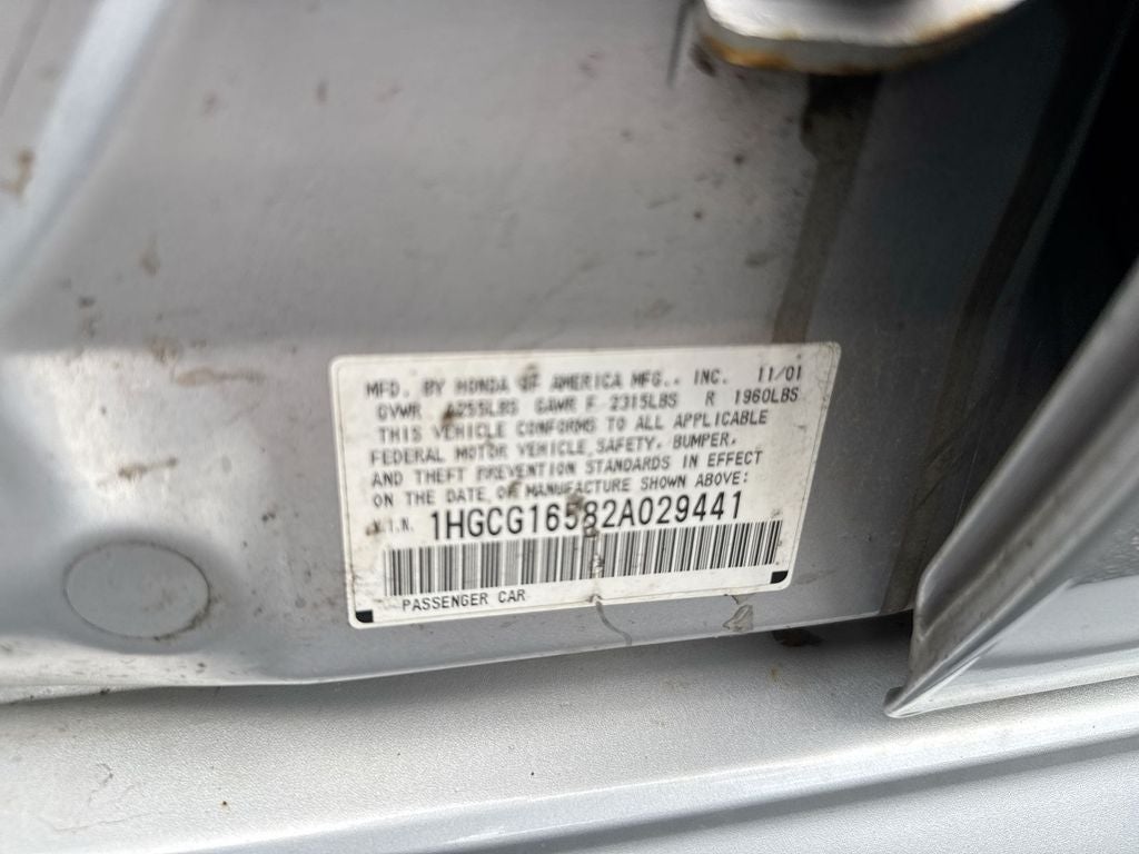 2002 Honda Accord EX-L