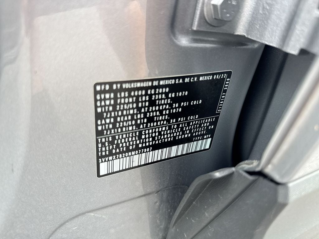 2022 Volkswagen Taos 1.5T SE