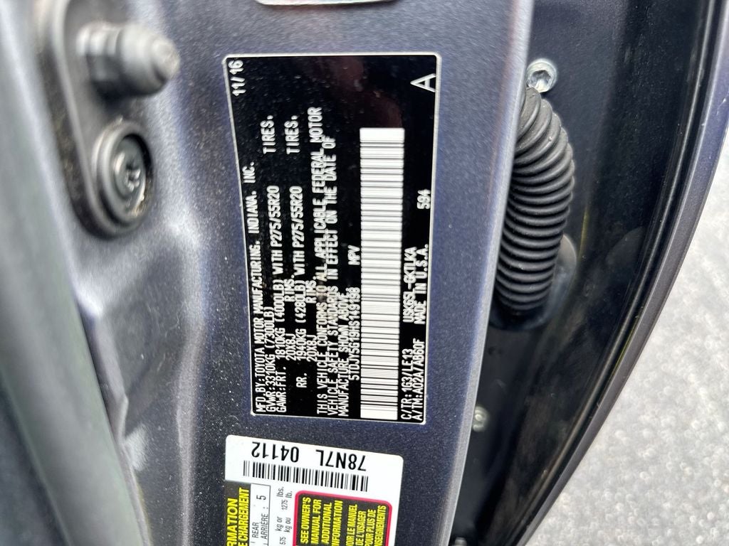 2017 Toyota Sequoia Limited