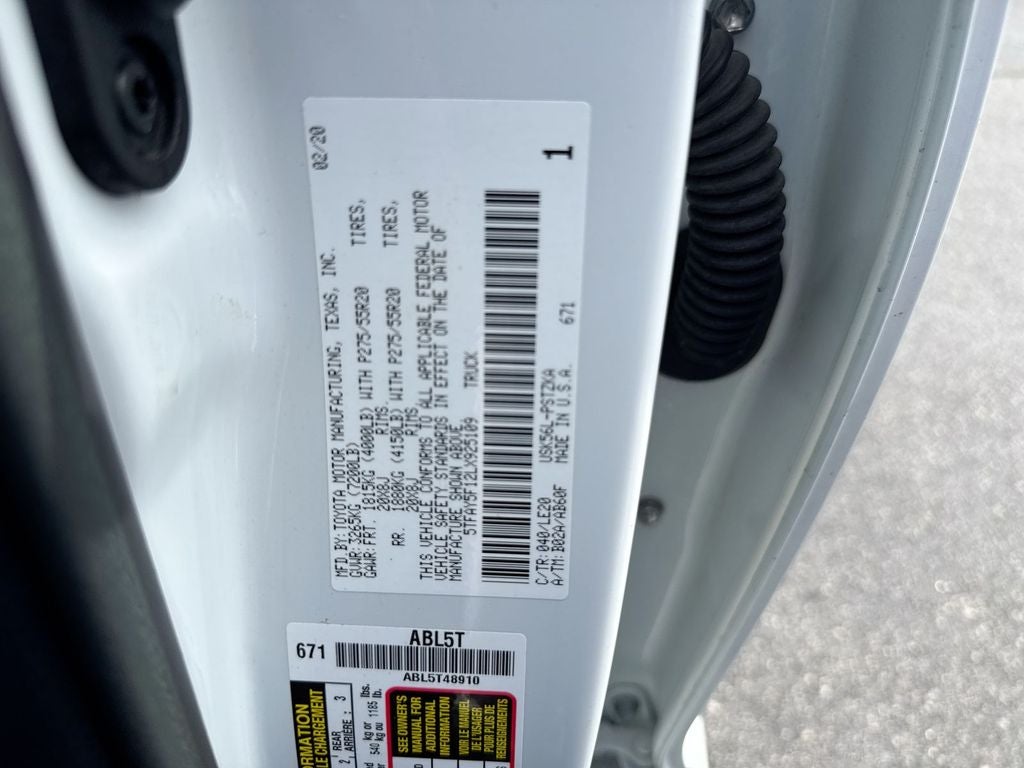 2020 Toyota Tundra Platinum