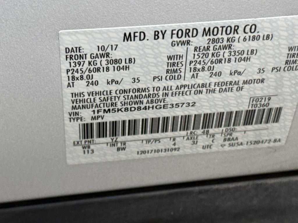 2017 Ford Explorer XLT