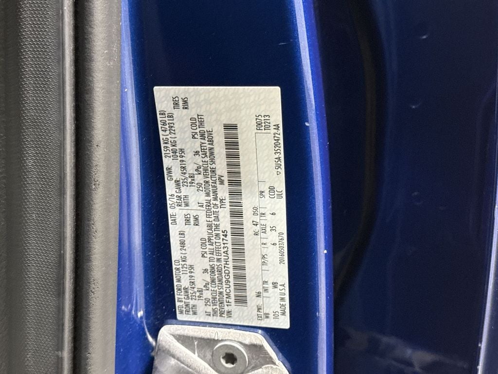 2017 Ford Escape SE