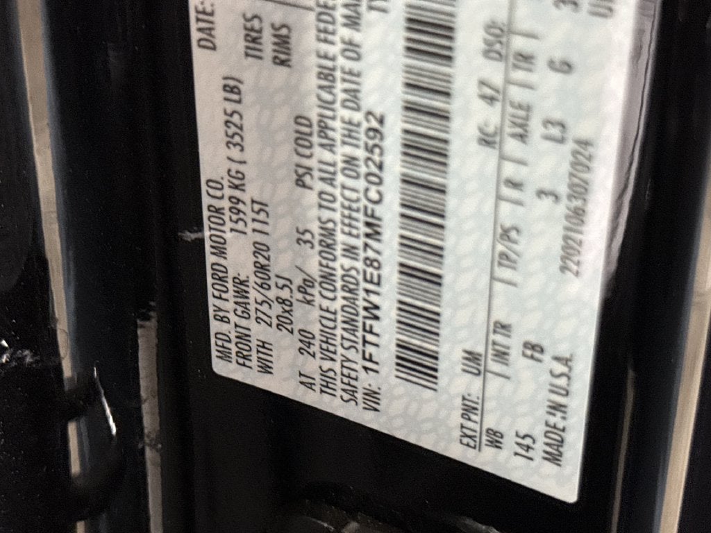 2021 Ford F-150 XLT