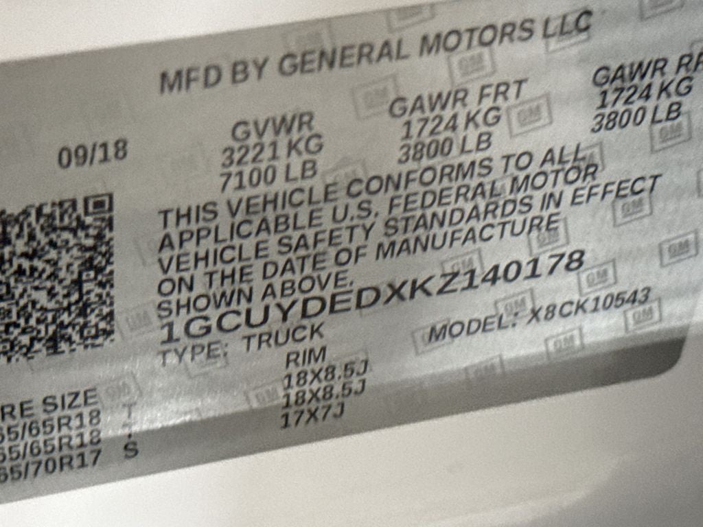 2019 Chevrolet Silverado 1500 LT