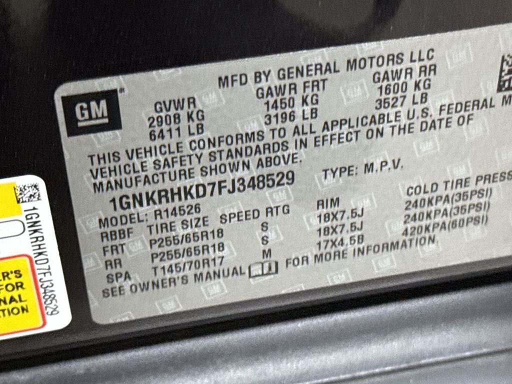 2015 Chevrolet Traverse 2LT 2LT