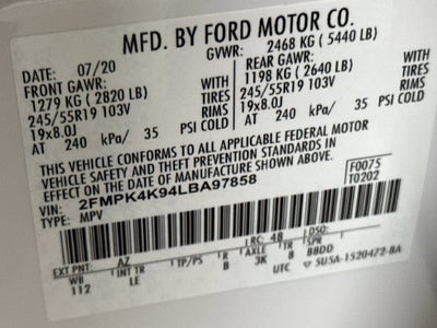 2020 Ford Edge Titanium