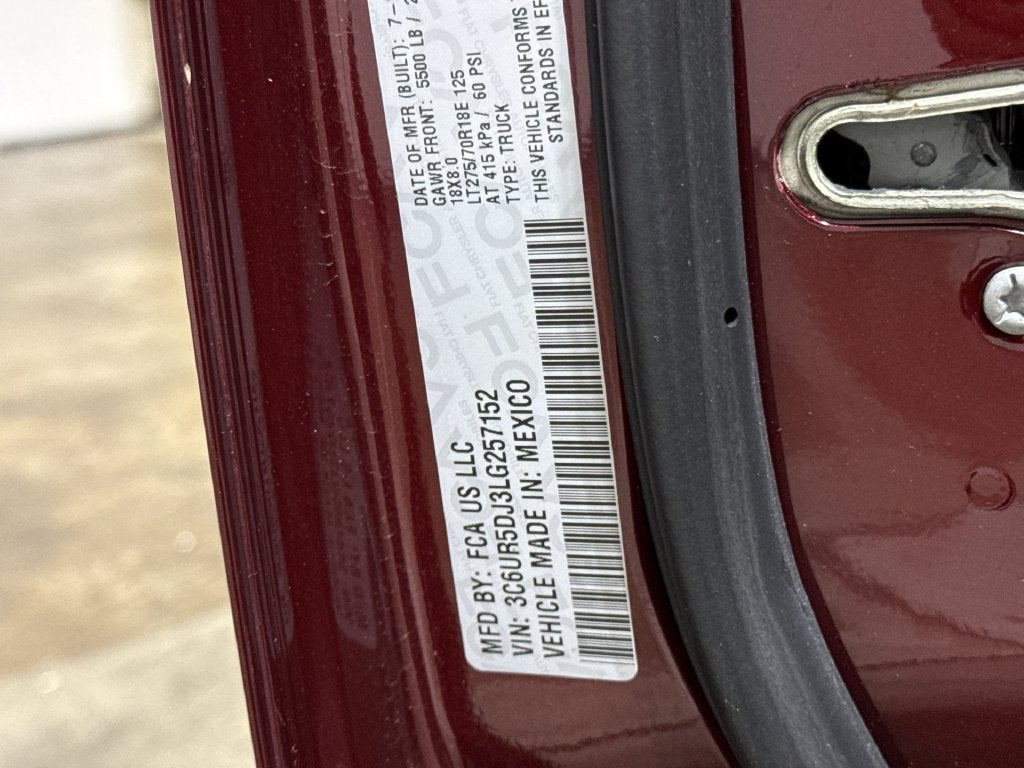 2020 RAM 2500 Big Horn