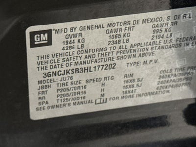2017 Chevrolet Trax LS