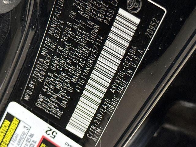 2024 Toyota Camry SE