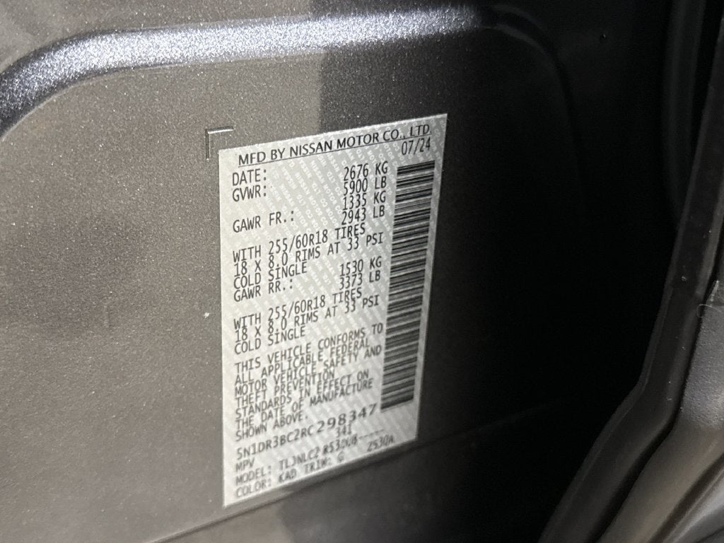 2024 Nissan Pathfinder SV