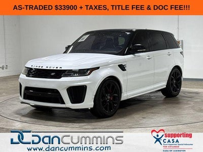 2018 Land Rover Range Rover Sport SVR