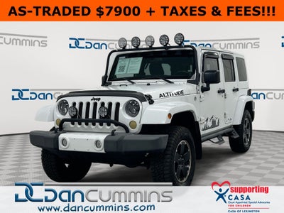 2012 Jeep Wrangler Unlimited Sahara Altitude