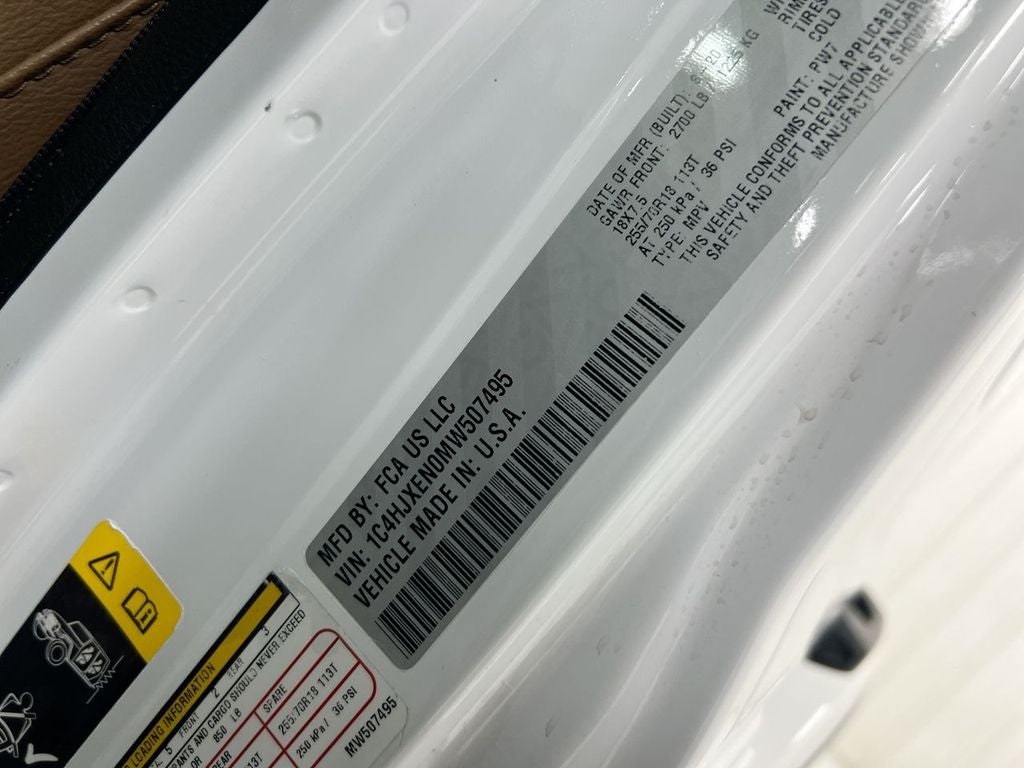2021 Jeep Wrangler Unlimited Sahara