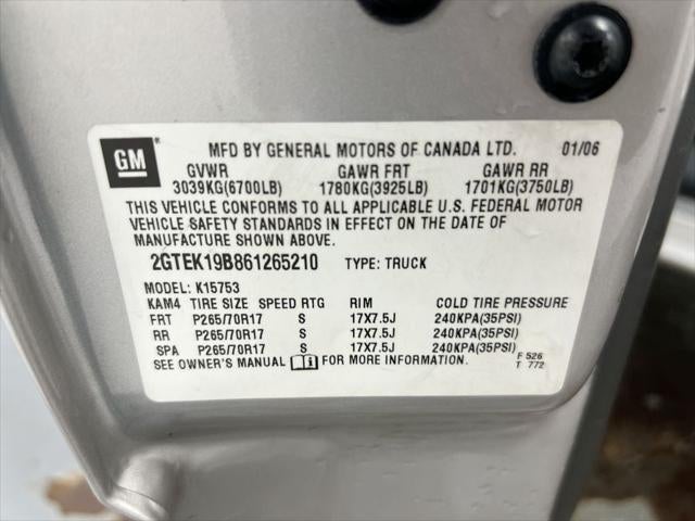 2006 GMC Sierra 1500 SLE1