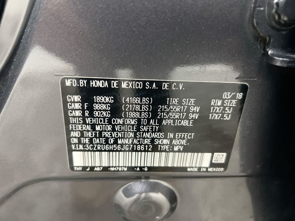 2018 Honda HR-V EX