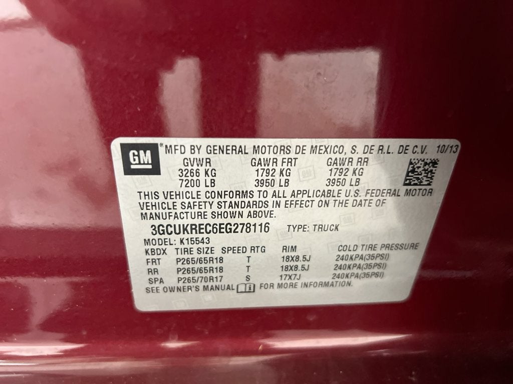 2014 Chevrolet Silverado 1500 LT