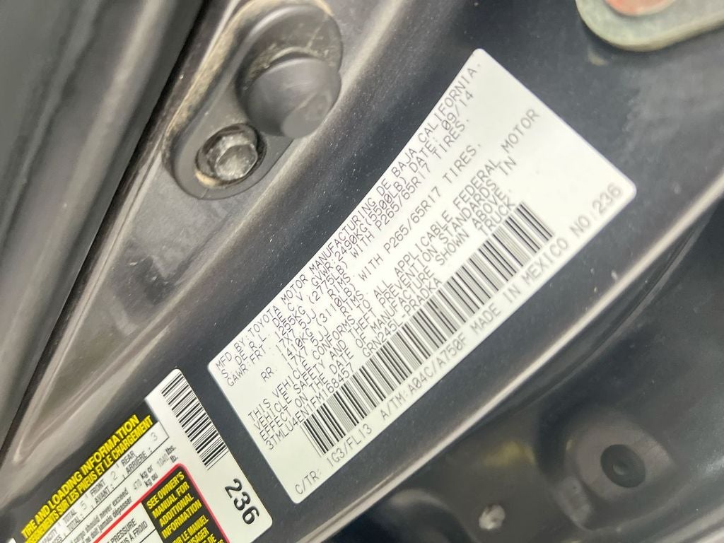 2015 Toyota Tacoma Base