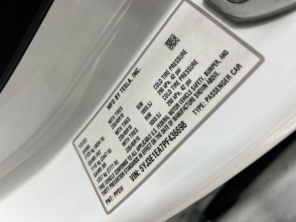 2023 Tesla Model 3 Base