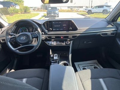 2021 Hyundai Sonata Hybrid Blue