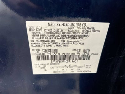 2012 Ford Taurus SEL