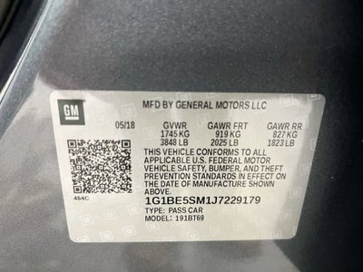 2018 Chevrolet Cruze LT