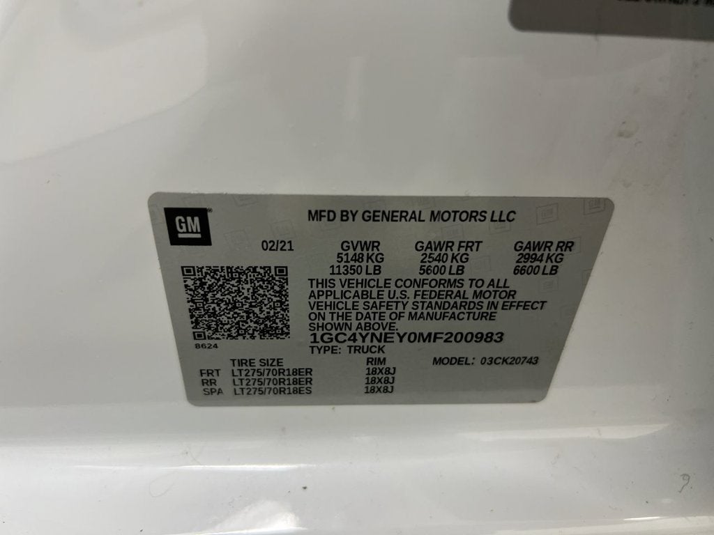 2021 Chevrolet Silverado 2500 HD LT