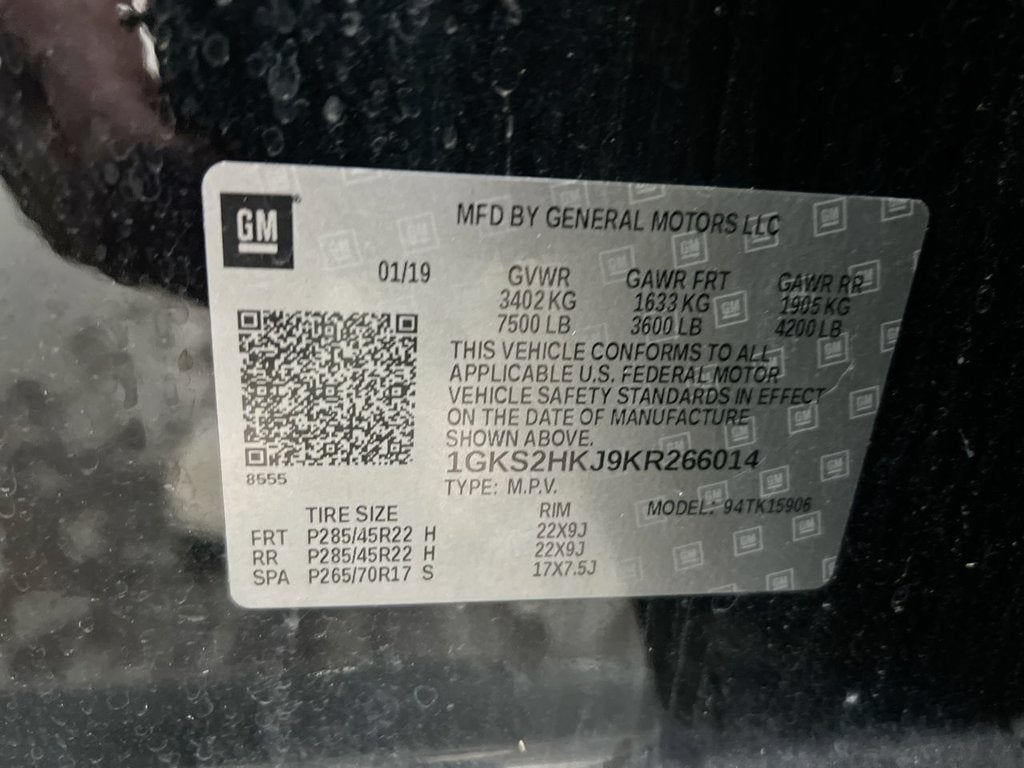 2019 GMC Yukon XL Denali