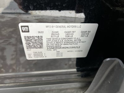 2022 Chevrolet Traverse LT Cloth