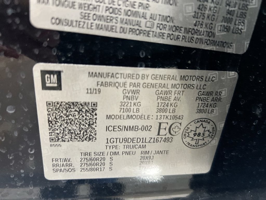 2020 GMC Sierra 1500 SLT
