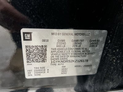 2019 Cadillac XT5 Luxury AWD