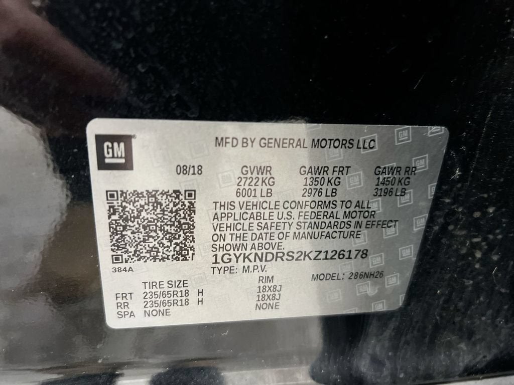 2019 Cadillac XT5 Luxury AWD