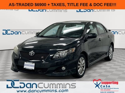 2010 Toyota Corolla 4dr Sdn Man (Natl)