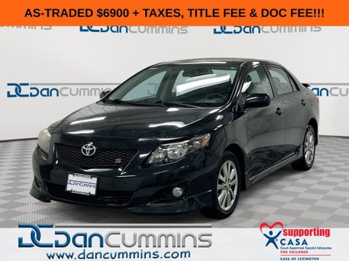 2010 Toyota Corolla 4dr Sdn Man (Natl)