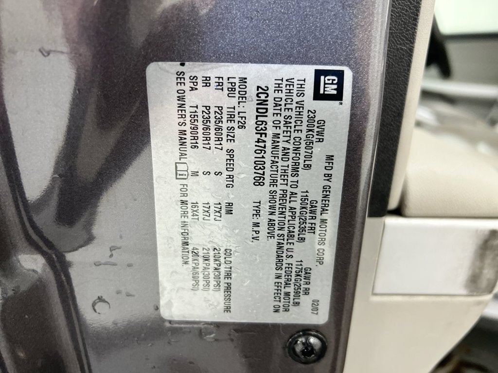 2007 Chevrolet Equinox LT