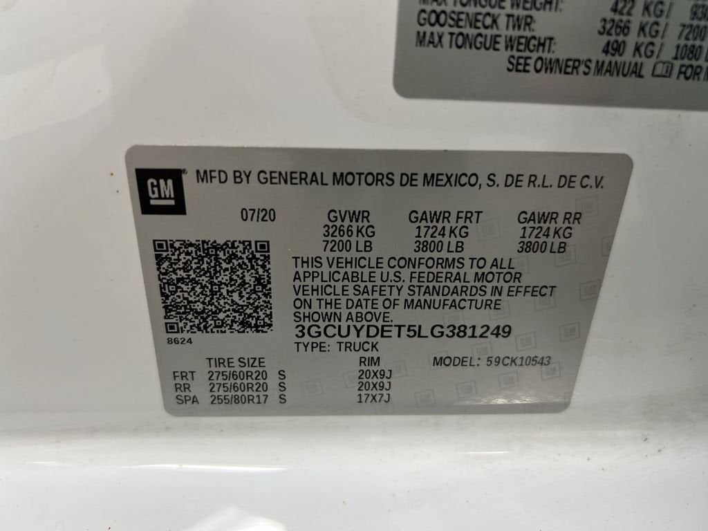2020 Chevrolet Silverado 1500 LT