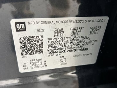 2022 Chevrolet Equinox LT