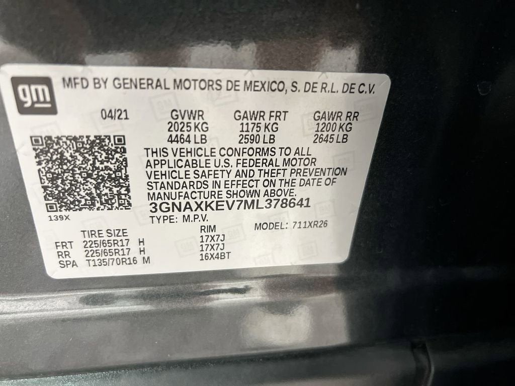 2021 Chevrolet Equinox LT