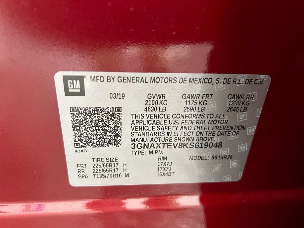 2019 Chevrolet Equinox LT
