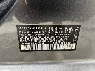 2024 Volkswagen Jetta S