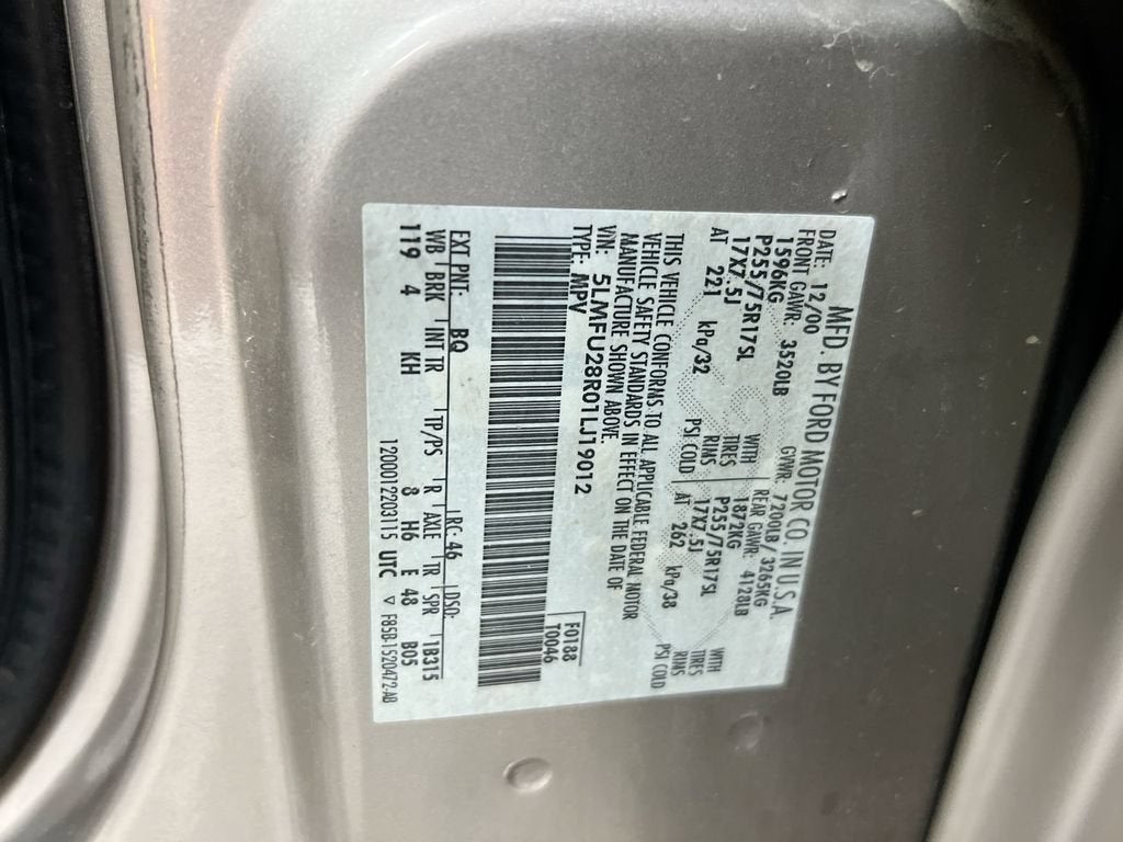 2001 Lincoln Navigator 4WD