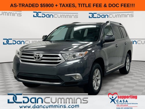 2012 Toyota Highlander 4WD 4dr V6 (Natl)