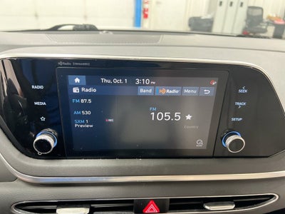 2022 Hyundai Sonata Hybrid Blue