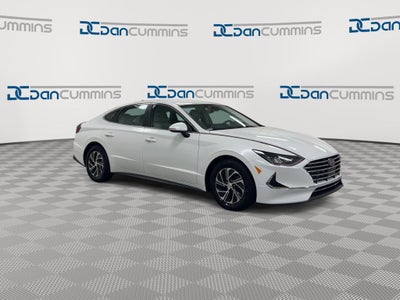 2022 Hyundai Sonata Hybrid Blue