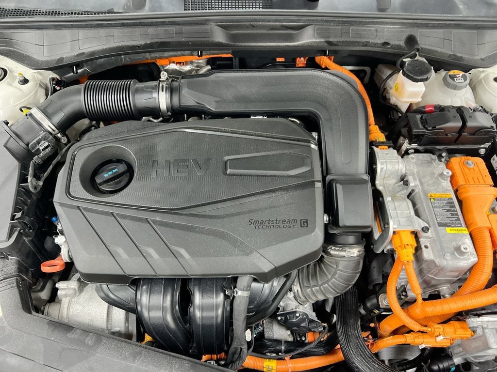 2022 Hyundai Sonata Hybrid Blue