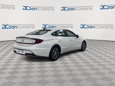 2022 Hyundai Sonata Hybrid Blue