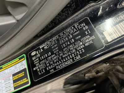 2010 Kia Rio LX