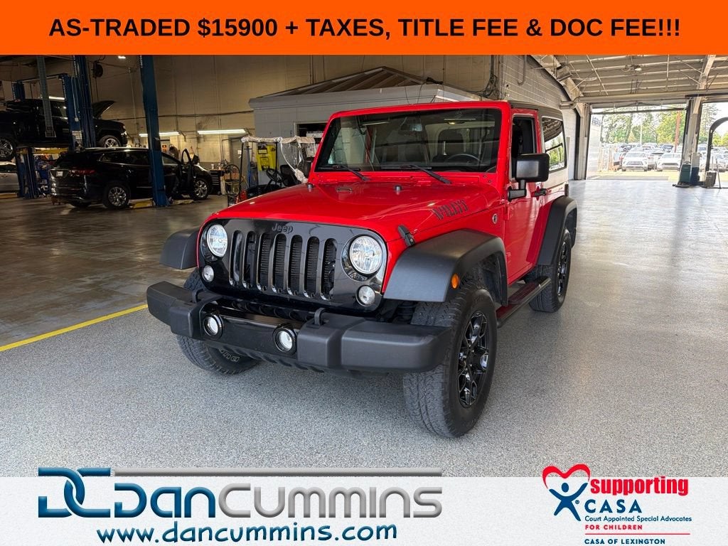 2017 Jeep Wrangler Willys Wheeler