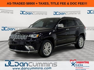 2018 Jeep Grand Cherokee Summit