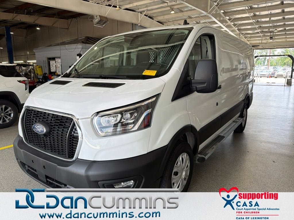2023 Ford Transit Cargo Van T-250 130" Low Rf 9070 GVWR RWD